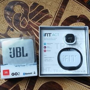 IFit and JBL Bluetooth speaker